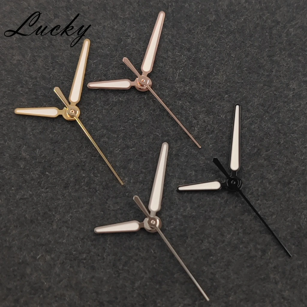 NH35 Hands Green Luminous For NH34 NH35 4R35 NH36 4R36 7S36 Movement Watches Pointers Silver/Black/Gold Watch Hands ﻿
