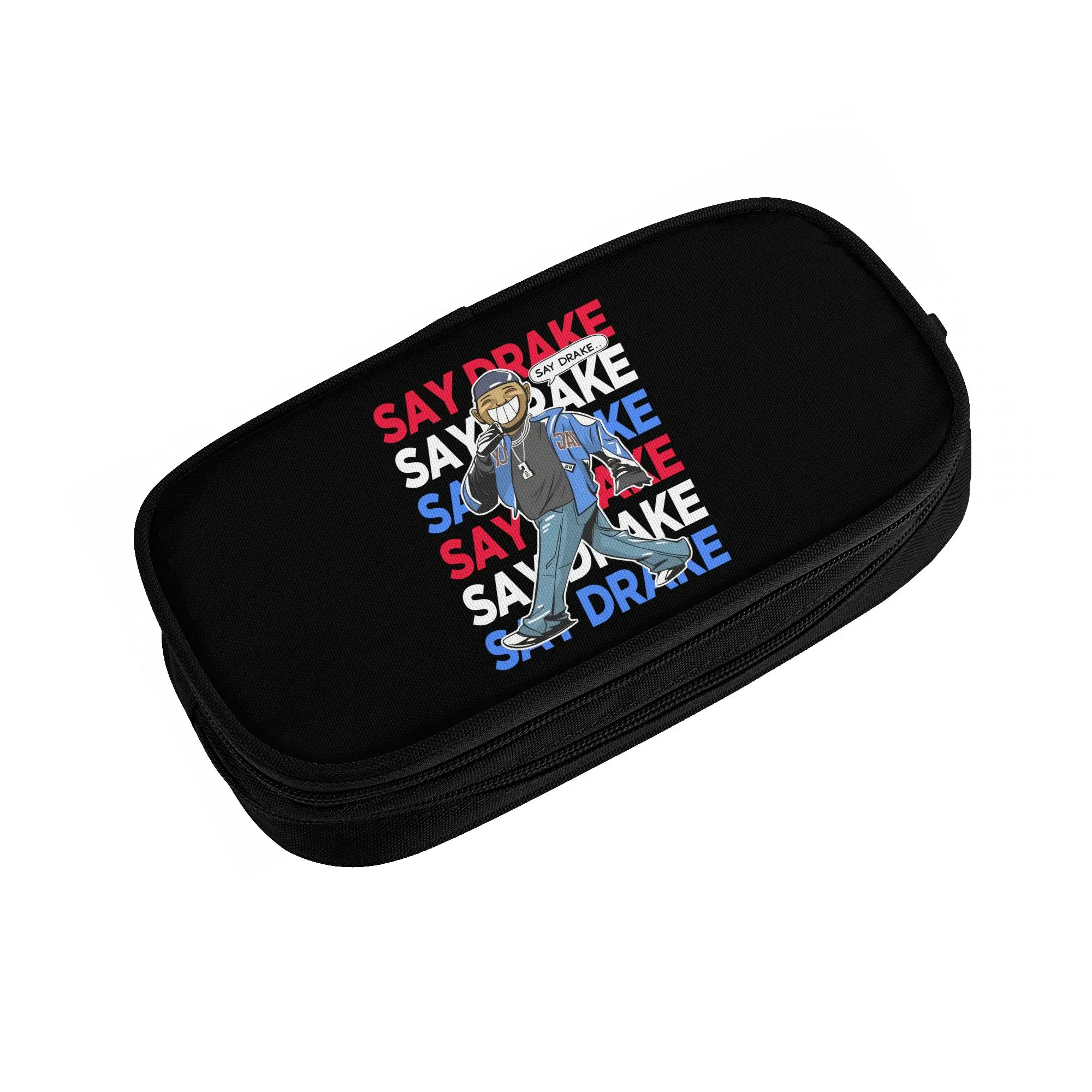 Drake  Kawaii Pencil Cases Boy Girl Large Capacity Rapper Singe  Pencil Bag School Supplies