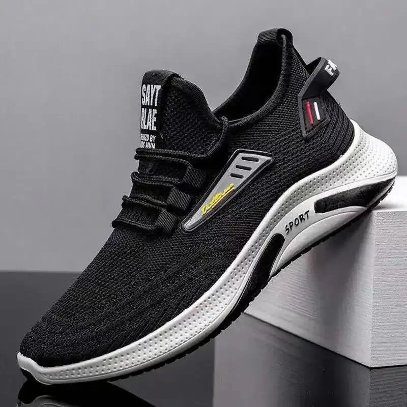 Men Sneakers New Korean Trendy Comforable Breathable Light Outdoor Running Shoes Thick Sole Elevated Casual Sports Men Shoes