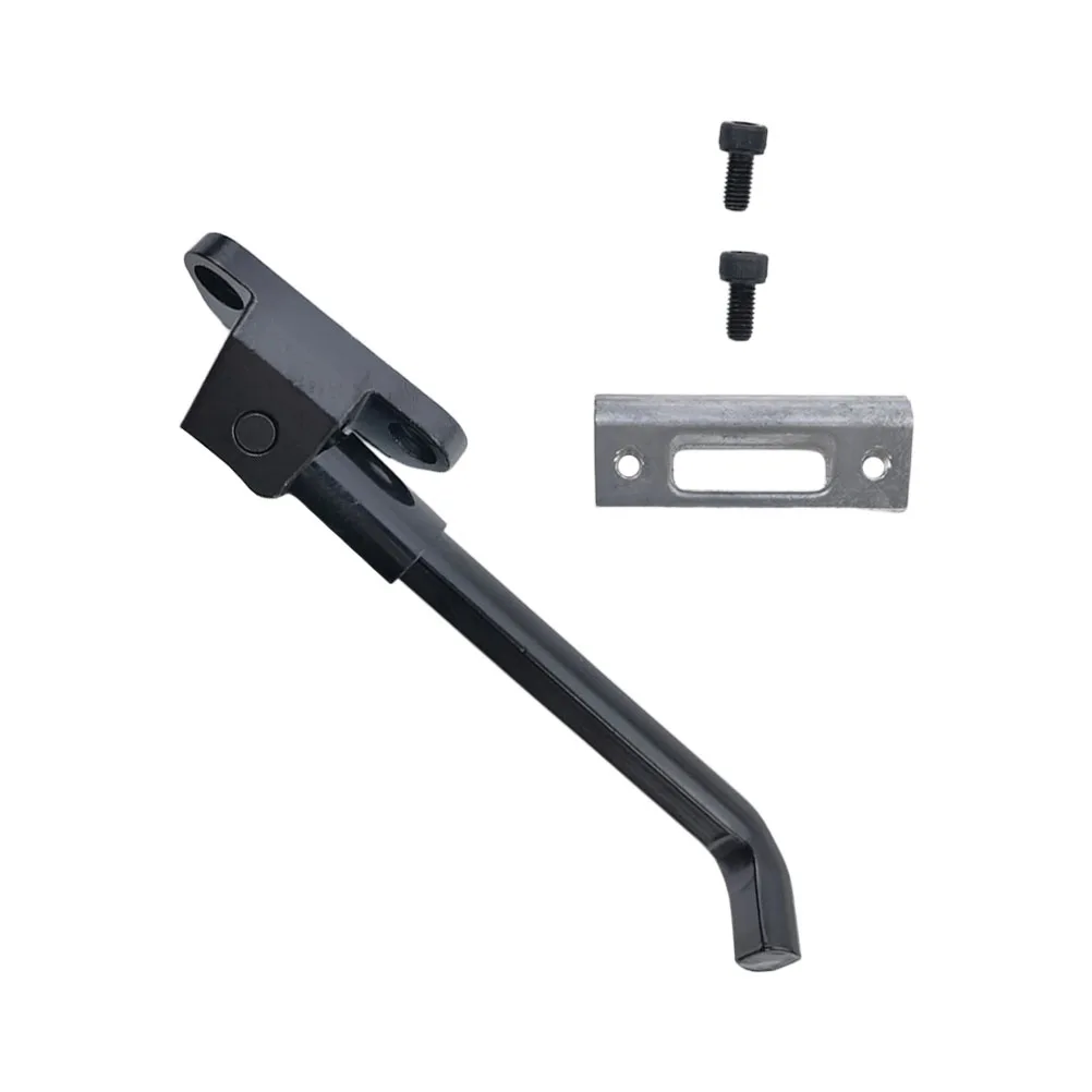 

Aluminum Steel Scooter Kickstand Height Adjustable Parking Foot Easy Assembly Replaceable Stand Accessories Bike Lighting