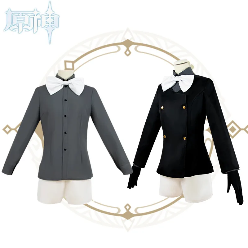 Genshin Impact cos Cravey Arechino Servant Young Girl cos Dress Youth Uniform Women's Wear