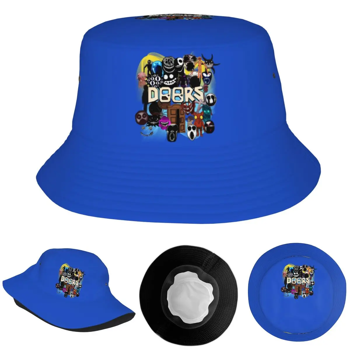 

Doors All The Entities New Doors Game Update Панама для детей Шапки-рыбаки Боб на лето Кепки для рыбалки унисекс