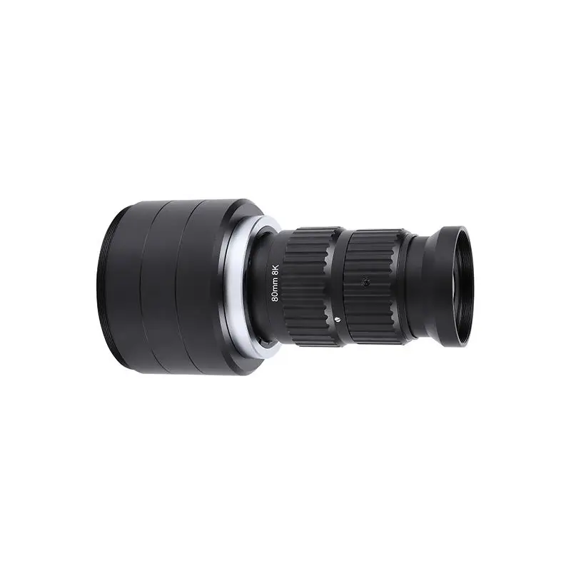 Good Quality Extra High Resolution M90-mount 16K5u 80mm Fixed Focus Line Scan Machine Vision Lens