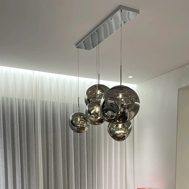 

Creative Lava LED Pendant Light Modern Light PVC Lighting Living Room Indoor Decor Home Fixtures Kitchen Hanging Pendant Lamp