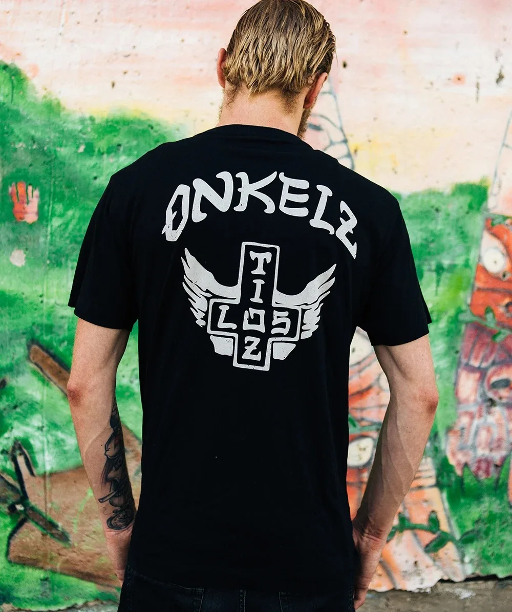 

Повседневные хлопковые футболки Y2k Gehasst Verdammt Vergöttert II Peripheral Oversized Tops Böhse Onkelz Streetwear Модные хлопковые дышащие топы