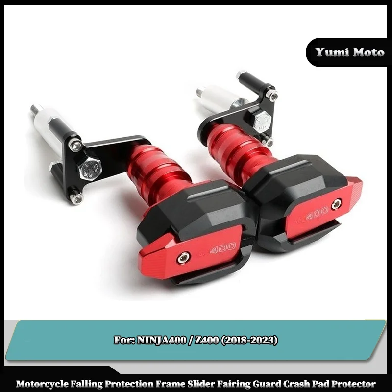 

Motorcycle Falling Protection Frame Slider Fairing Guard Crash Protector For KAWASAKI NINJA400 NINJA 400 Z400 2018-2023 2022