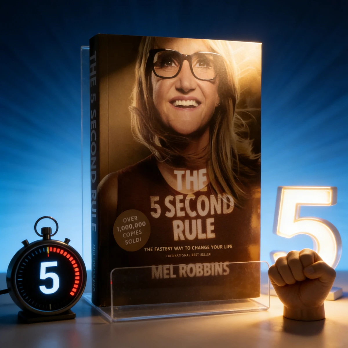 

Правило 5 секунд Мел Роббинс: Измените свою жизнь, повысьте продуктивность, поборитесь с прокрастинацией, развивайте себя.