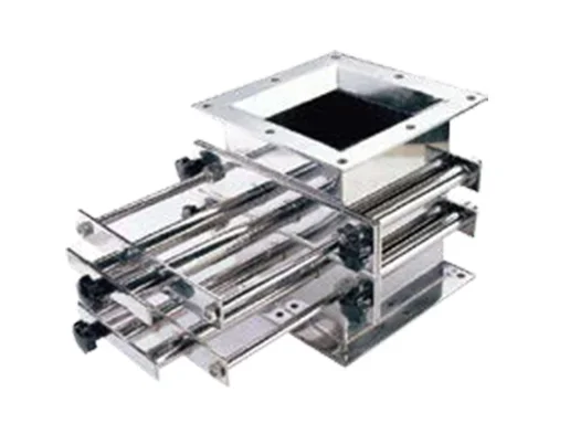 Industrial Strength Magnetic Drawer Separator for Removing Ferromagnetic Contaminants from Dry Bulk Materials