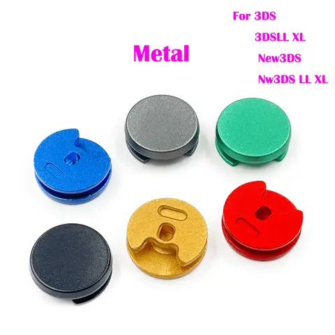 Replacement Metal Joystick Analog Thumb Pad Circle Cap For Nintendo New/3DS/2DS/XL/LL