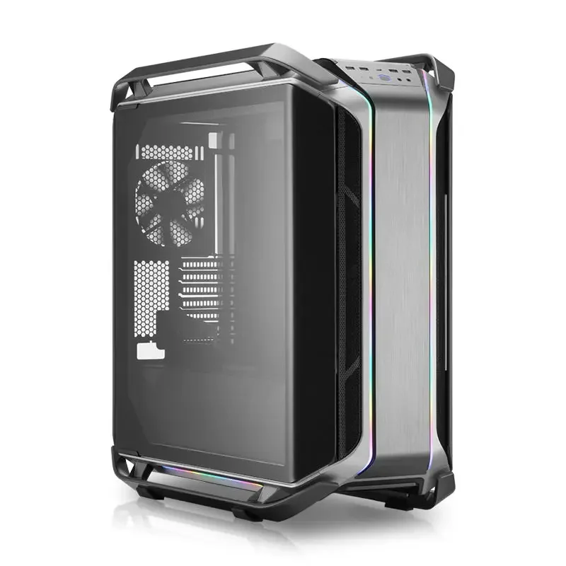 

C700M ARGB side-through full tower, computer host classic machine, curved glass aluminum handle