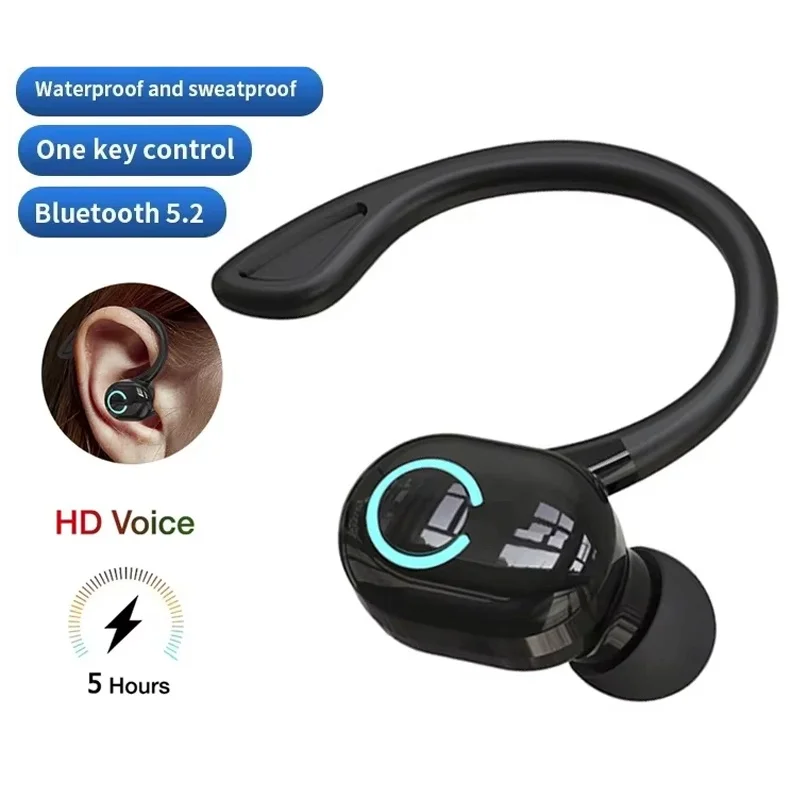 Wireless Bluetooth Headset For Mobile Phone Business Calls Business Car Call Headphones With Microphone Wireless Audio Accessory