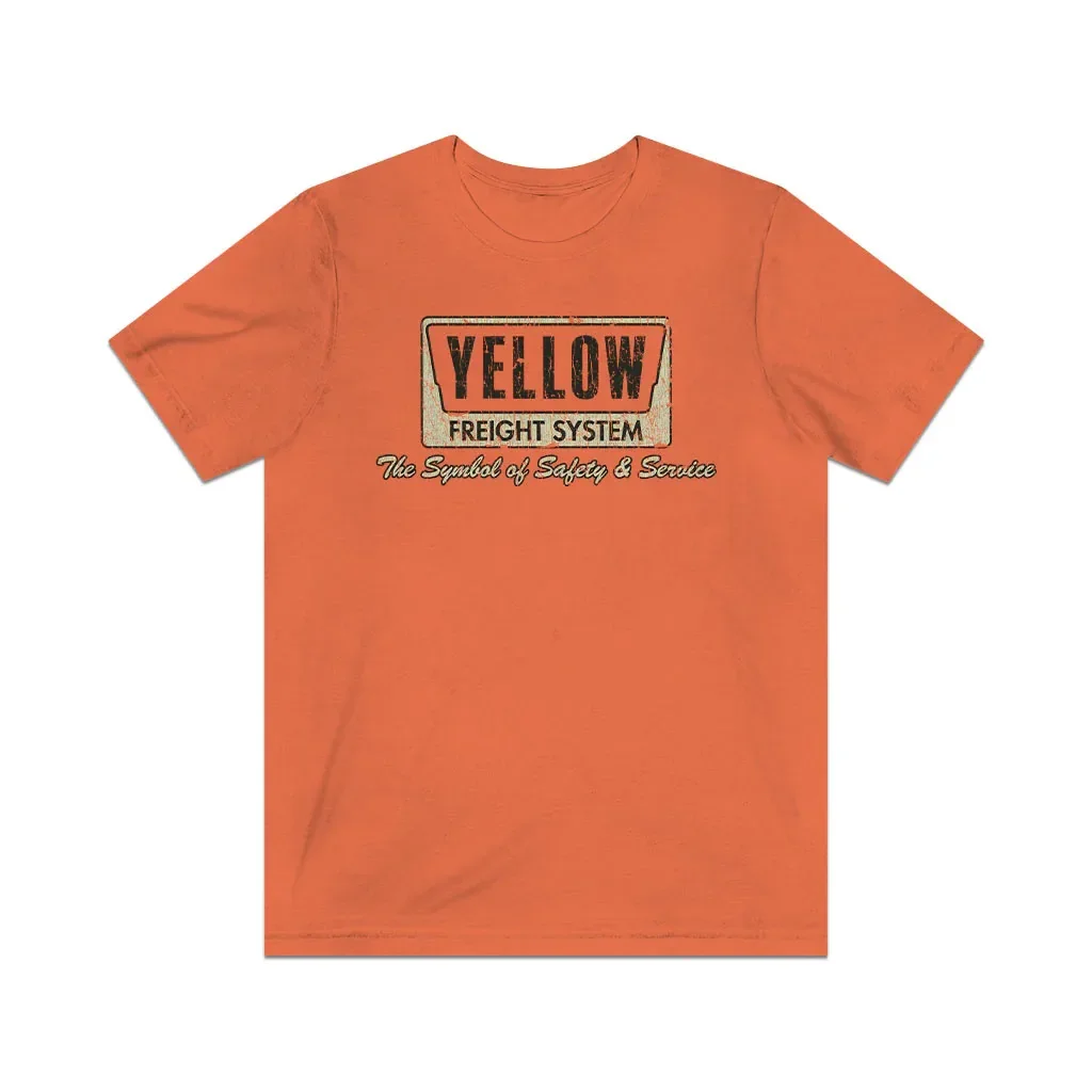 

Yellow Freight Symbol of Safety 1968 F/B Vintage Men's T-Shirt