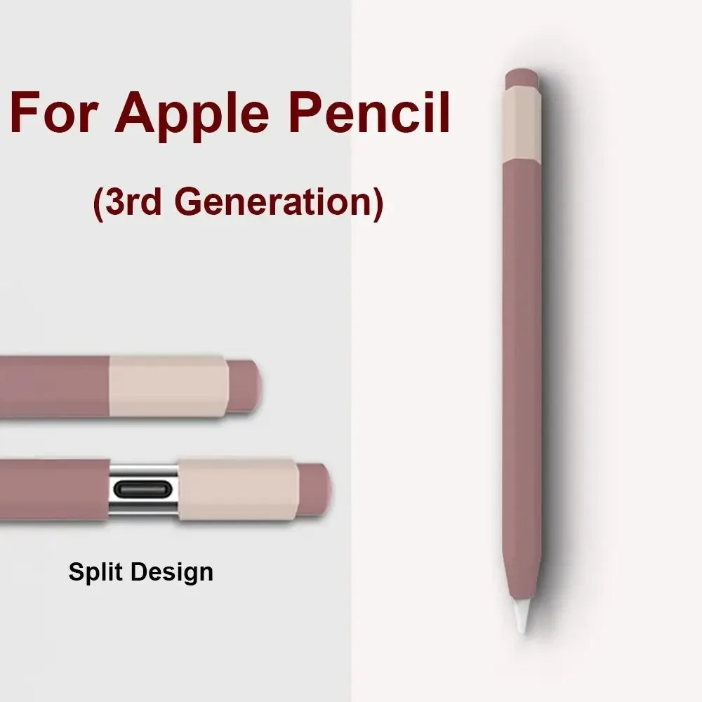 For Apple Pencil 3 USB-C Case Silicone Protective Cover Pouch 3th Generation Table Touch Skin for Apple iPad Pencil Stylus Pen