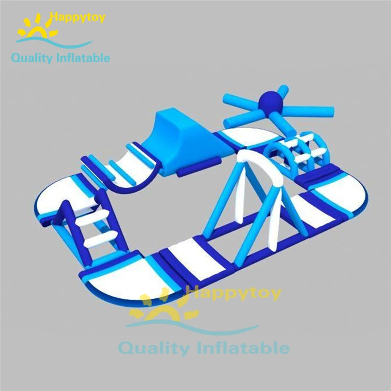 Summer Aqua Park Games Floating Large Inflatable Water Park