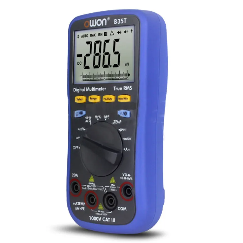 OWON 3(5/6) كامل B35T T-RMS متعدد متوافق مع بلوتوث Android Apple Datalogger + DMM