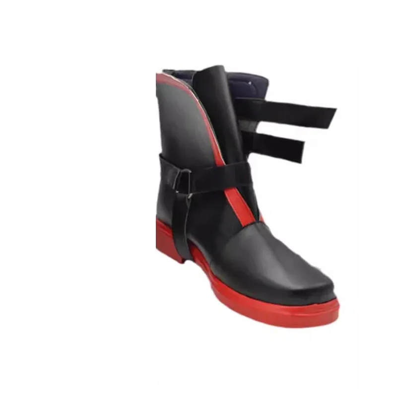 

2025 aaa Anime Edward Elric Cosplay Shoes Black Men Women Boots Custom Made