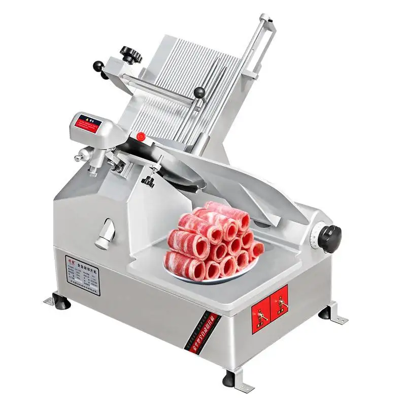 

Desktop Meat Slicer Thin Electric Small Meat Slicer Machine Butcher Commercial Automatic Machine Meat Dice Slicer