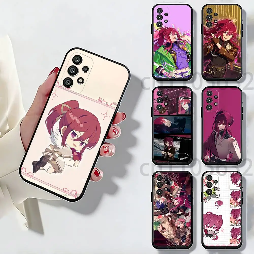 Nozomi Madoka Customizable Phone Case For Samsung Galaxy A13,21s,22,31,32,52,53,71,80,A91 Soft Black Shell