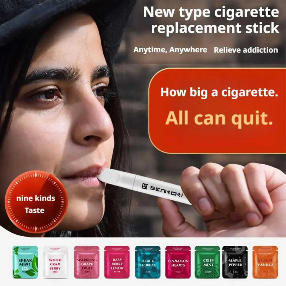 

Smoking Cessation Rod Nicotine Free Healthy Fruit Flavor Cotton Core Assisted Quit Smoking Stick Replacing Cigarette Men Gift