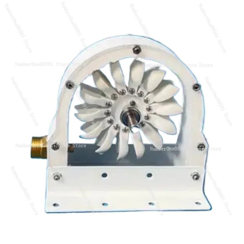 High Efficiency Pelton Water Turbine Impact Water Wheel Bucket Wheel Multi-purpose DIY Water Generator