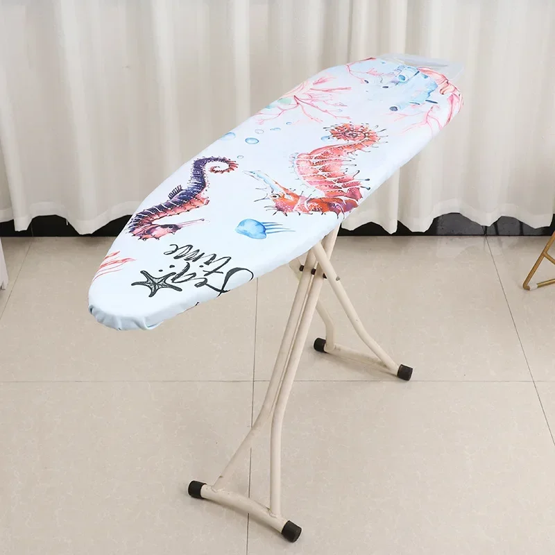 Ocean Series Padded Ironing Board Cover Ultra Thick Cotton Fitted Heat Retaining For Long Periods Of Use only cover