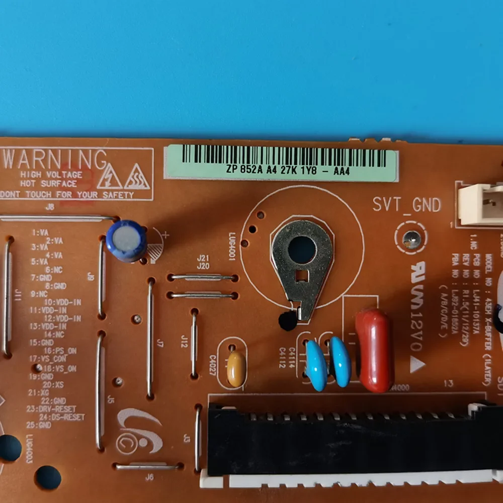 Z Board LJ41-10137A LJ92-01852A X-SUS Board 43EH X-BUFFER 1LAYER لتلفزيون البلازما PS43E450A1R PS43D450A2W PS43E450A1W PN43E450A1F
