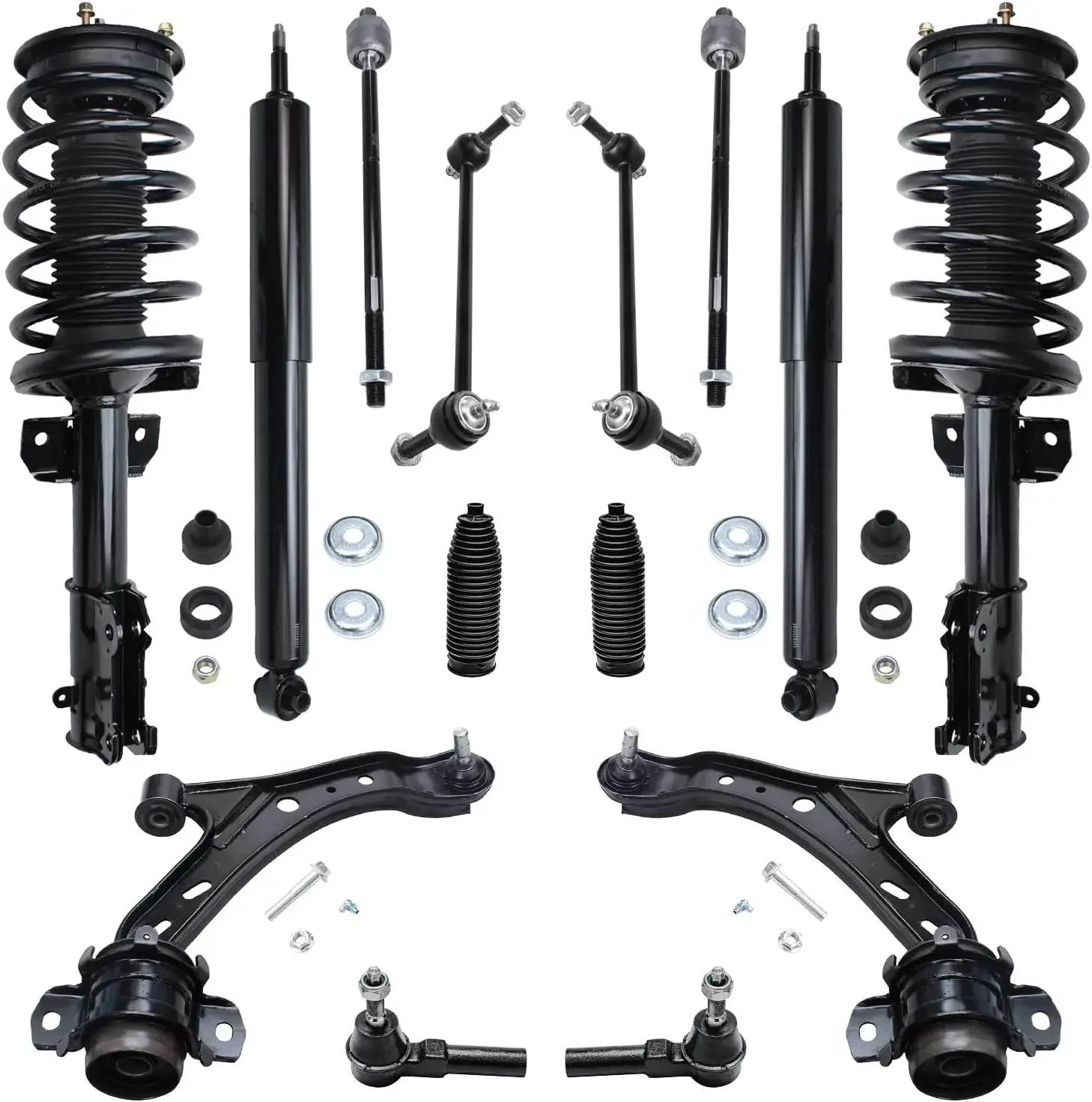 

Front End 14pc Suspension Kit For 05-10 Ford Mustang 2005 2006 2007 2008 2009 2010.