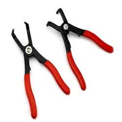 Clamp Plier Set Car Angled Clip Plier Cable Type Flexible Wire Long Pliers Tube Bundle Removal Repair Tool