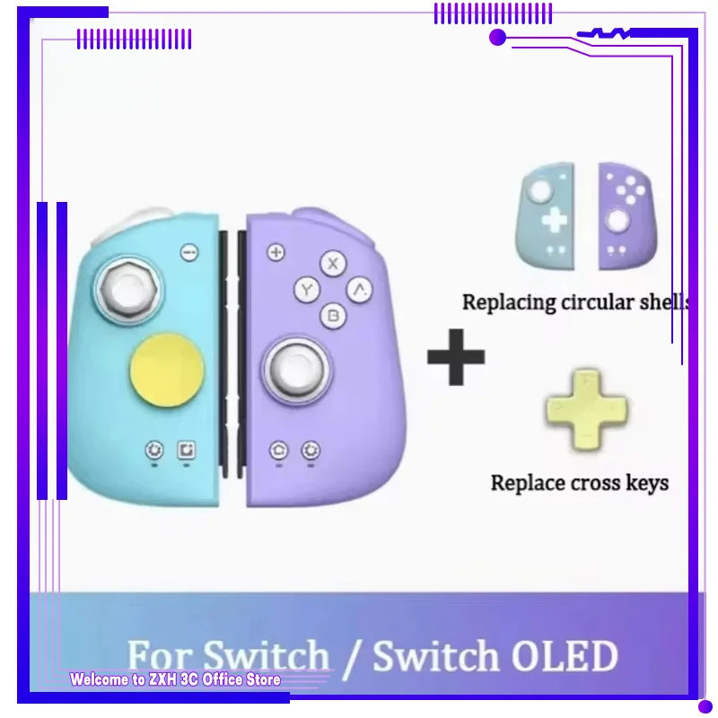 

MOBAPAD Gamepad M6S M6HD Ontrolador Mini Game Controller Wireless Bluetooth Joypad Efecto Hall Joystick Support Nintendo Switch