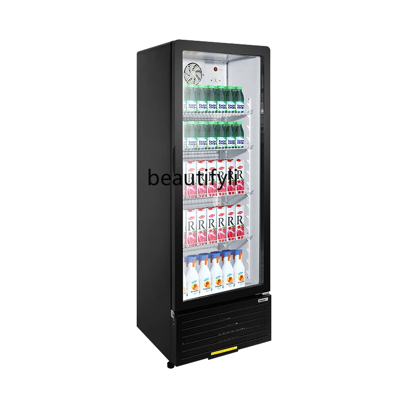 

Display Cabinet Commercial Flagship Store Freezer Single Door Vertical Freezer Fresh Beverage Supermarket Display Cabinet