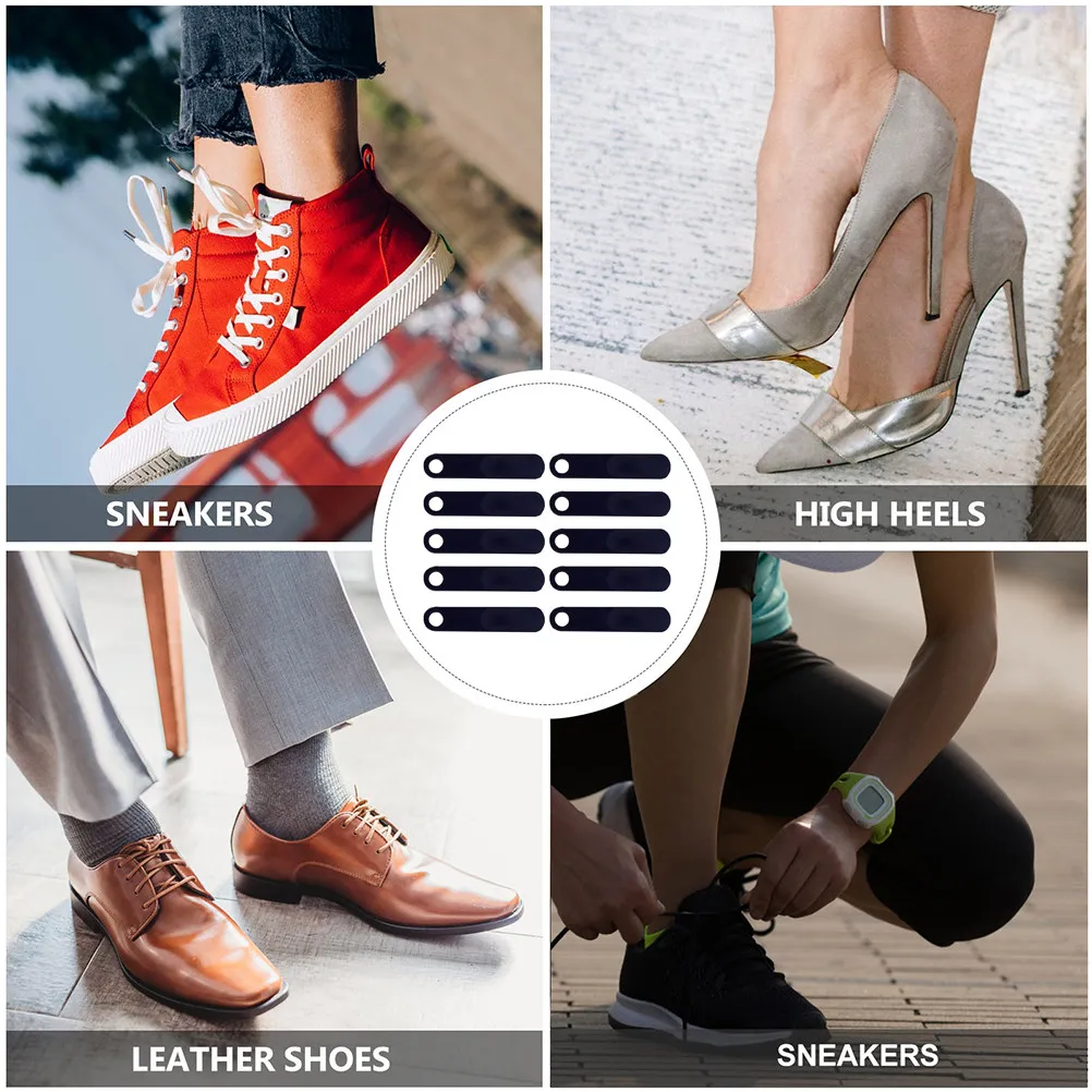 

Набор из 10 прочных пластиковых ложек для обуви для дома, портативные, небьющиеся, с возможностью подвешивания, для путешествий, помощник для надевания обуви