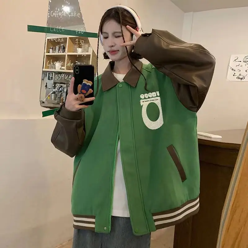 

2025 Hype Paneled Jacket Streetwear Unstructured Zip-Up Premium Flexi-Season Partner Tops Underground Edge Tiktok Vibe​​