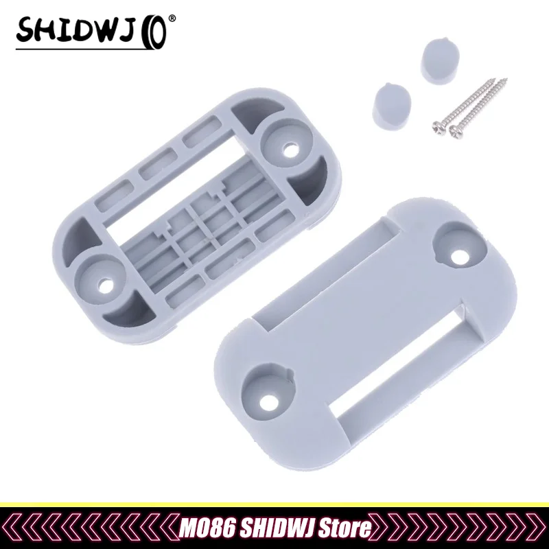 

1 комплект, основание кронштейна для лестницы каравана, серая пластиковая двухъярусная лестница, комплект кронштейнов для дома на колесах, аксессуары для автофургонов