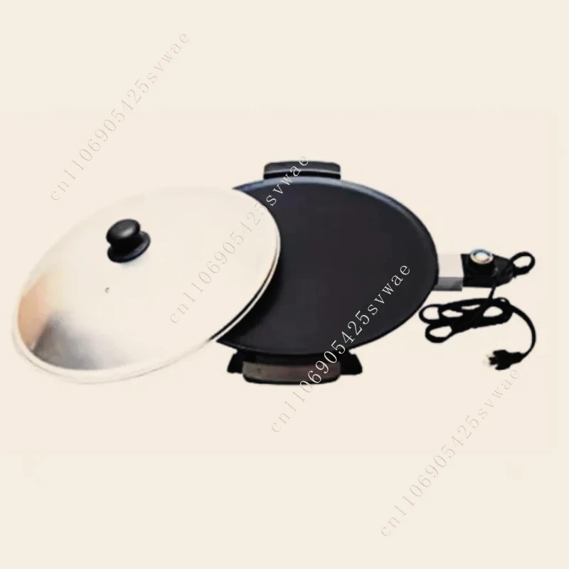 

40 cm diameter Mogogo Injera manufacturer 1 piece with lid factory wholesale 1800W pancake manufacturer