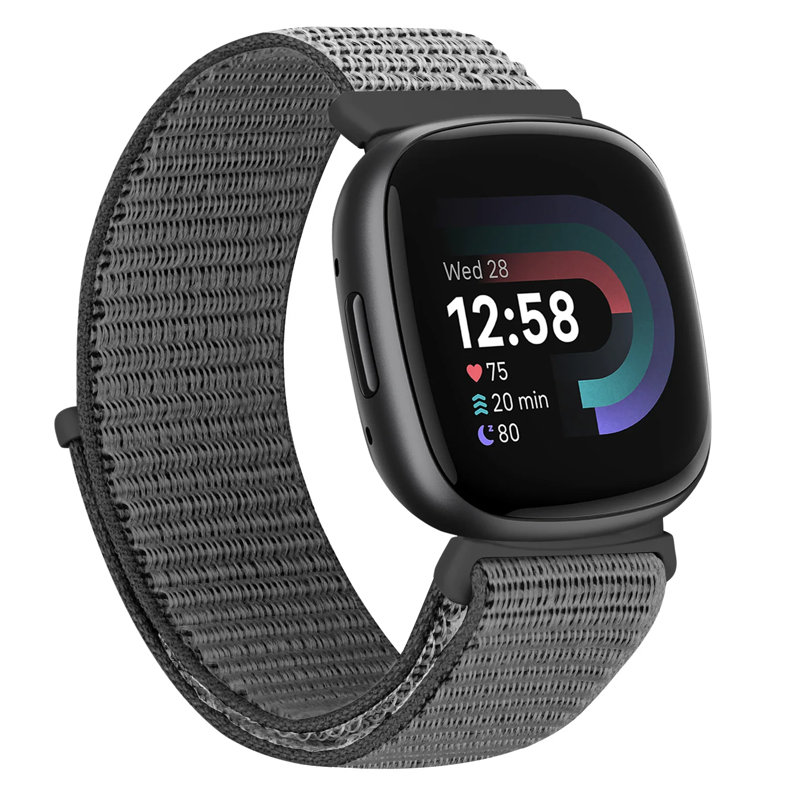 สายรัดไนลอนสําหรับ Fitbit Versa 3/Versa 4 สร้อยข้อมือสําหรับ Fitbit Sense2 Smarthwatch