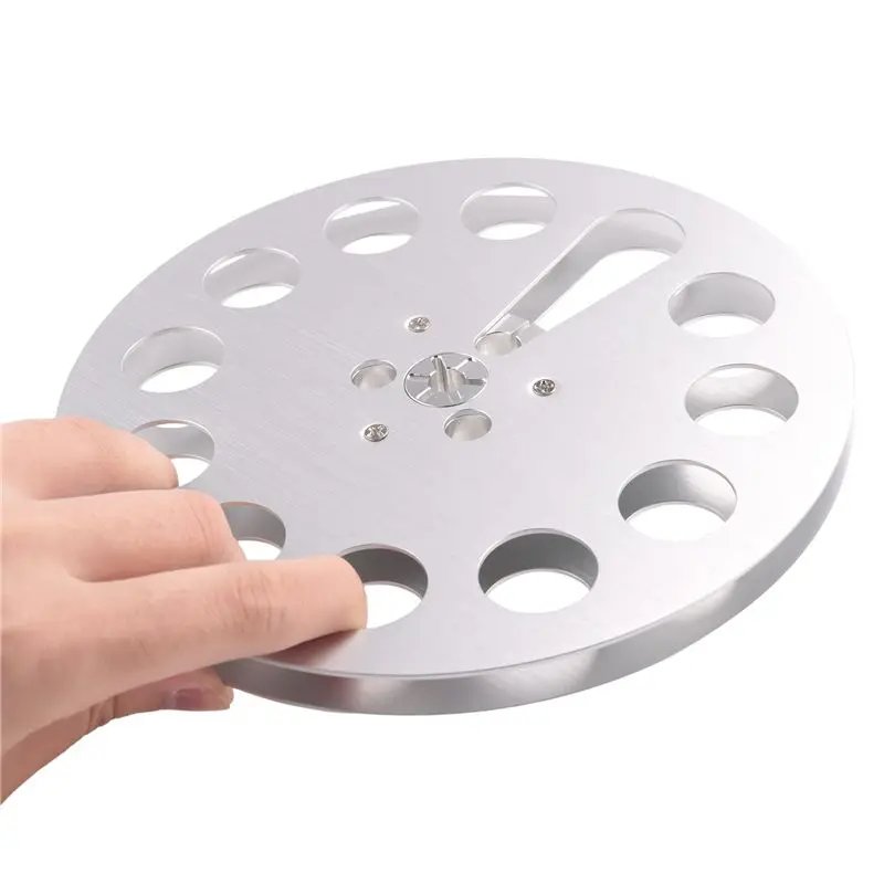 AED5-Para teac carretel de correia aberta de 7 polegadas com máquina abridor de 7 polegadas carretel vazio placa de alumínio disco máquina de abertura peças carretel
