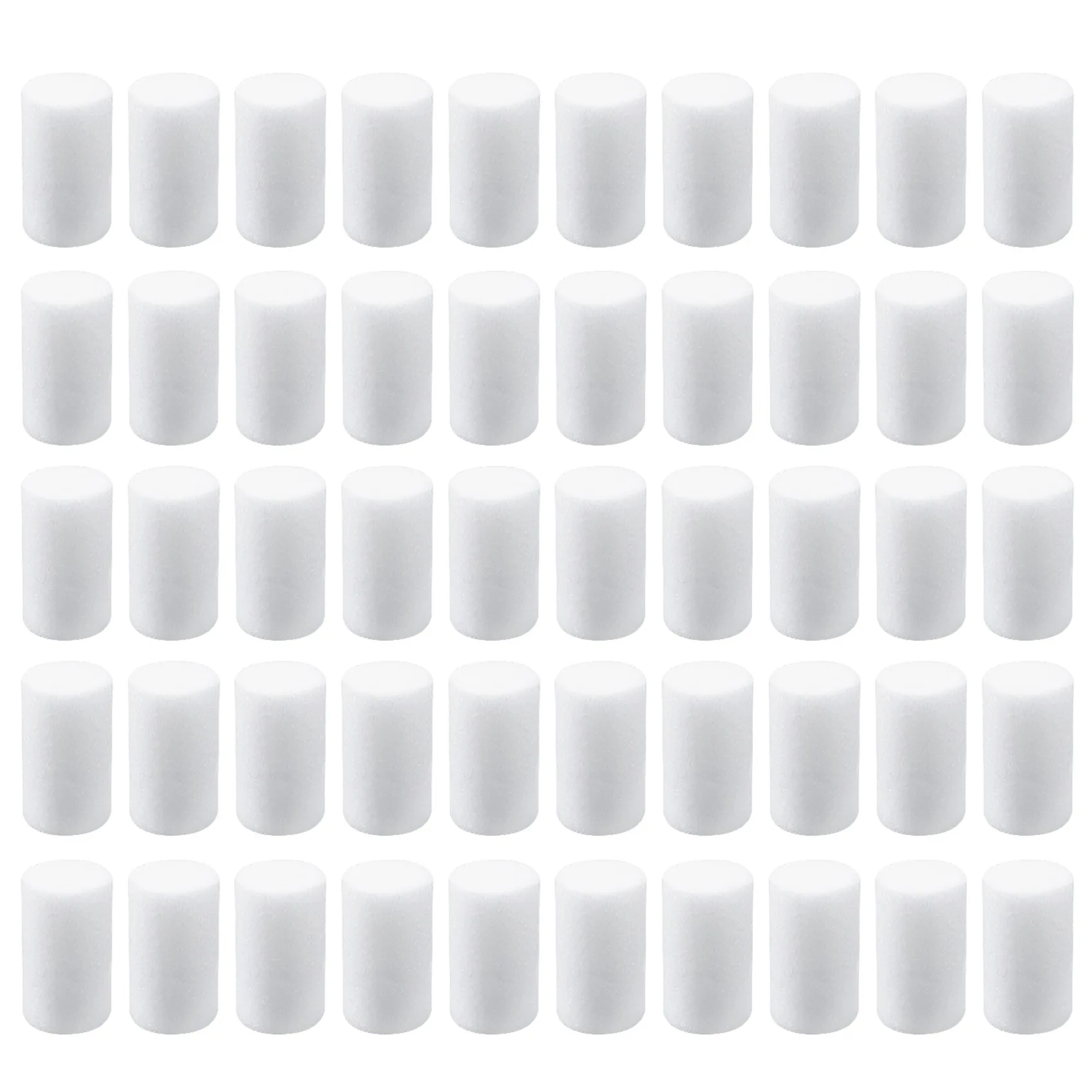 50Pcs High Pressure Pump Filter Elements Refill 30MPa 35X20mm White Fiber Cotton Filters for Air Compressor System