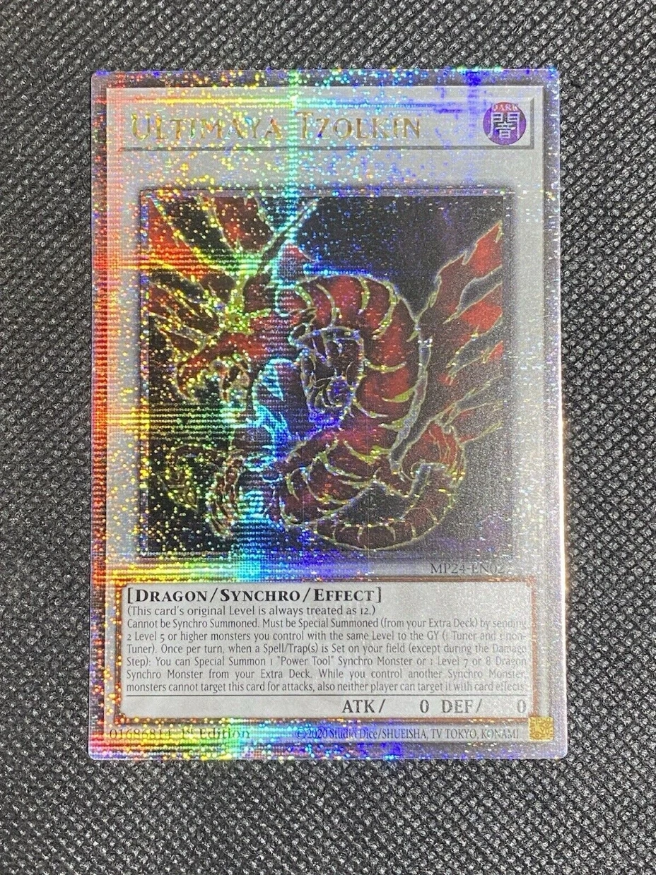 

Yugioh KONAMI TCG MP24-EN027 Ultimaya Tzolkin 25th Quarter Century Secret English 1st Edition Collection Mint Card