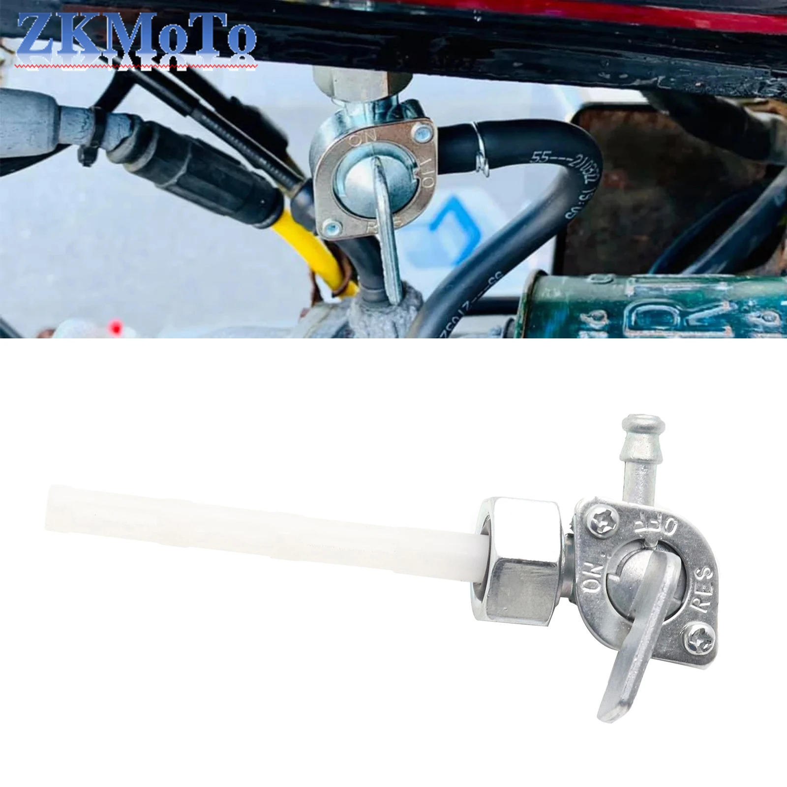 M14 Motorcycle Gas Petrol Fuel Tank Switch Tap Petcock Valve Open/Close Switches For Honda CT125 TL125S Z50 CM185T CM200T CB125S