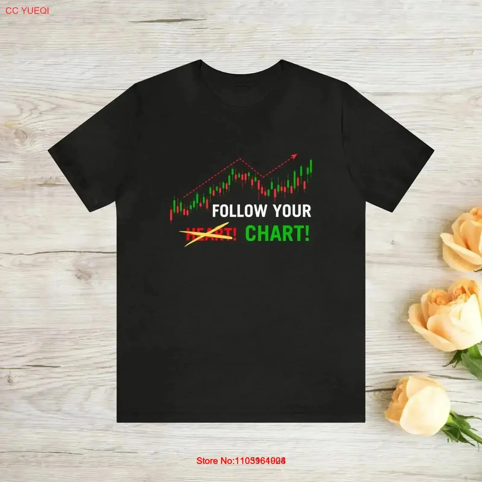 اتبع الرسم البياني الخاص بك تي شيرت شورت تجارة الفوركس Dips Exchange Graph Stock Market Expert Funny Day Trader Crypto Vintage Washed