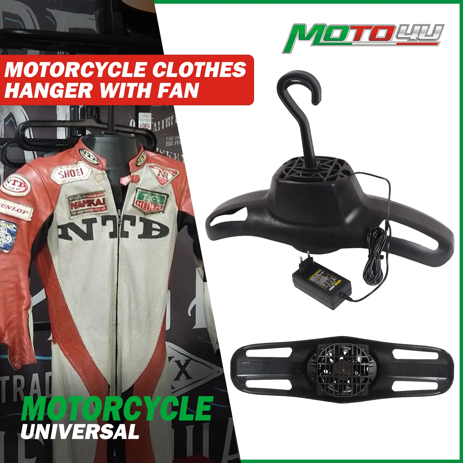 Motorcycle High Quality with Fan Cloth Dry Hanger Clothes Hanger Plug Suit Dryer