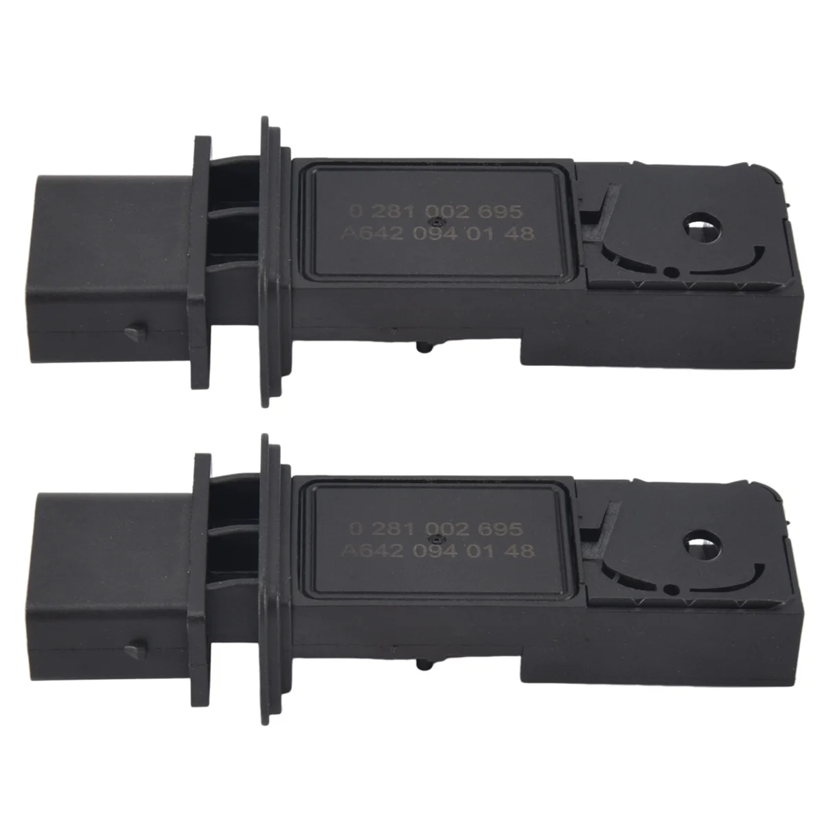 2PCS Car Mass Air Flow Sensor Fit for Benz E320 E350 GL320 ML350 R350 A0281002695