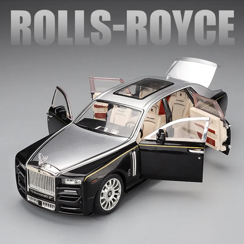 

1:30 Rolls-Royce Mansory Phantom Alloy Car Model Diecast & Toy Vehicles Metal Car Model High Simulation Collection Children Gift