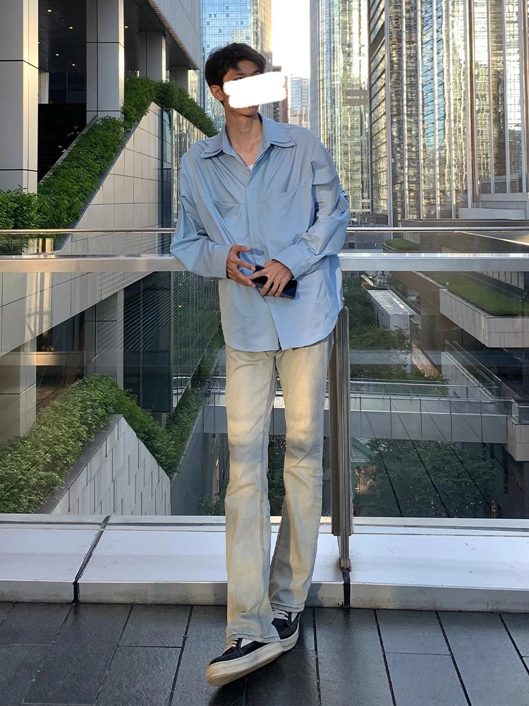 Slim Fit Yellow Mud American H - Street Fashion Vibes review and price