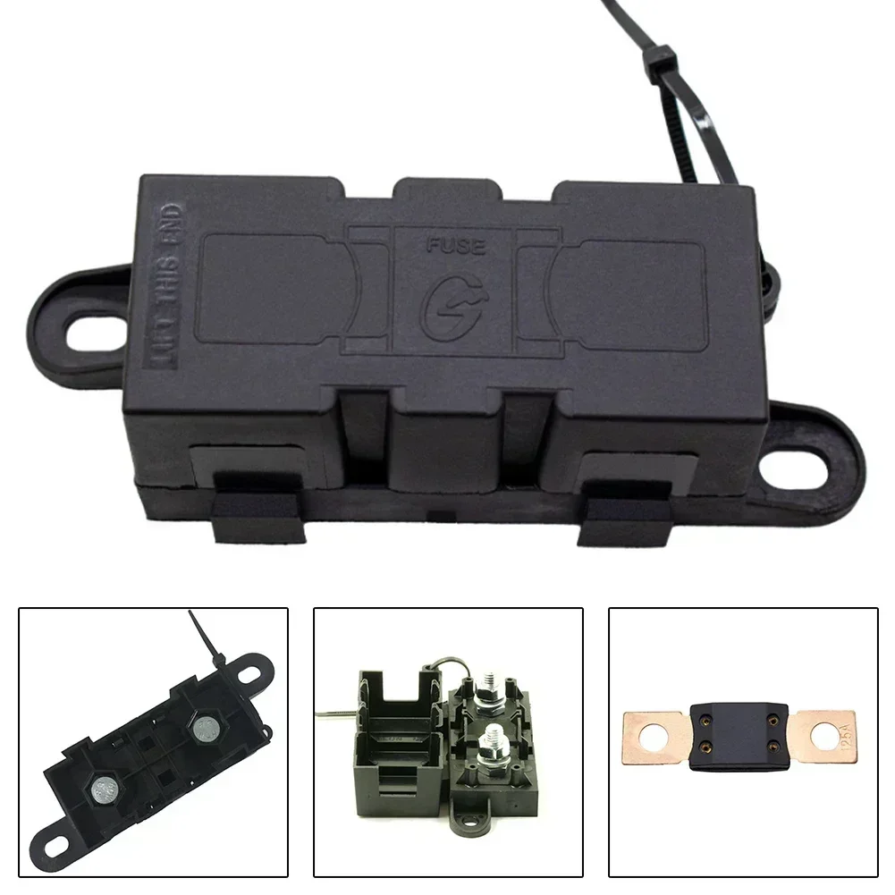 Novo suporte para fusível automático 100 (A) 119,4*38,1*38,9 119,4*38,1*38,9(mm) 32 (V) 4,68*1,49*1,5(pol) F/Fápido