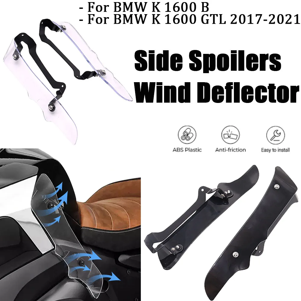 

NEW For BMW K1600B K1600GTL K 1600 B GTL Motorcycle Side Spoilers Wind Deflector Fairing Extensions Foot Protectors Guard Fender