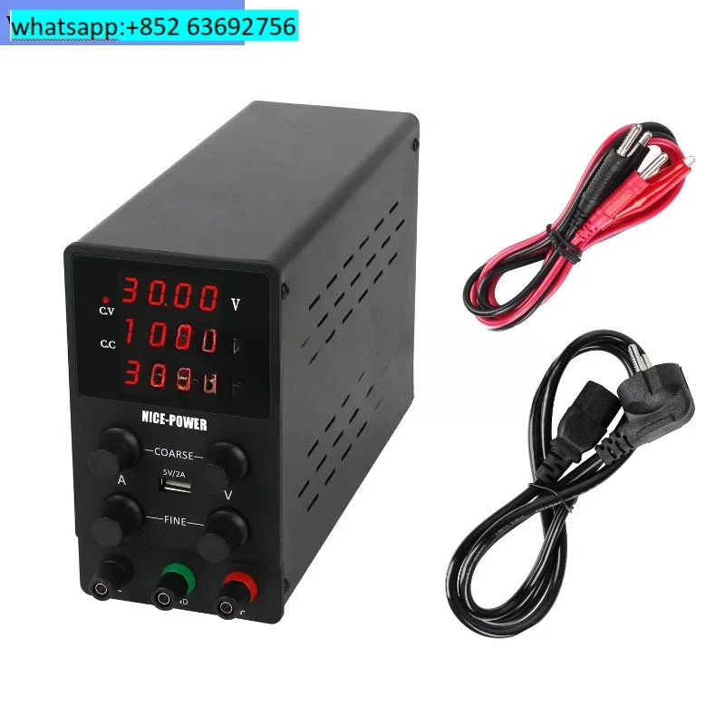 NICE-POWER SPS3010 30V 10A Black Cheap Price Laboratory Adjustable Variable Bench Switching DC Power Supply For Mobile Repair