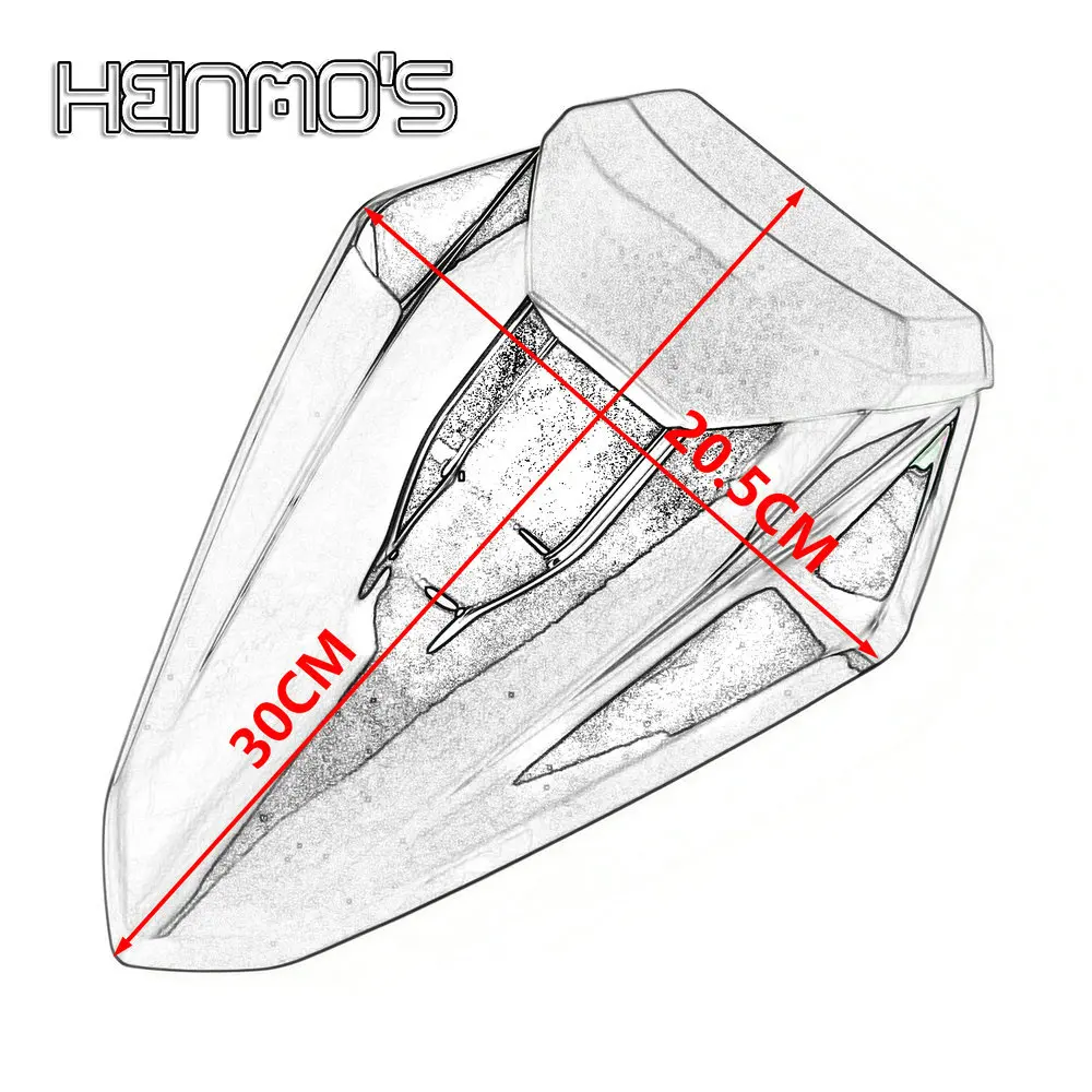 لهوندا CBR1000RR-R SP CBR 1000RR-R CBR1000 RRR 2025 2021 2022-2024 دراجة نارية الركاب الخلفي بيلايون غطاء مقعد هدية القلنسوة