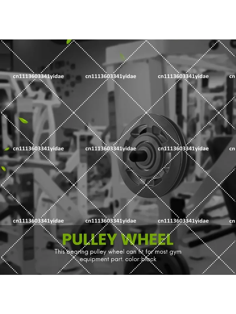 4Pcs 95mm Universal Bearing Pulley Wheel Cable Fitness Equipment Accessories Gym Replacement Part Wearproof