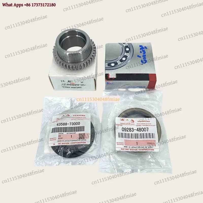4pcs Set Rear Wheels for Suzuki Jimny KOYO Bearing Spacer ABS Gear Ring Oil Seal Teeth Retainer Guard Ring Kits